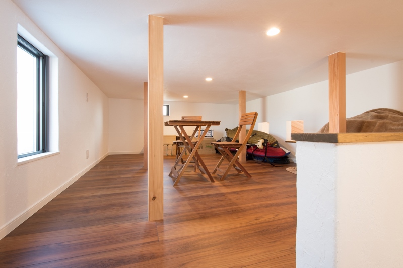 スペースを有効活用できる小屋裏収納