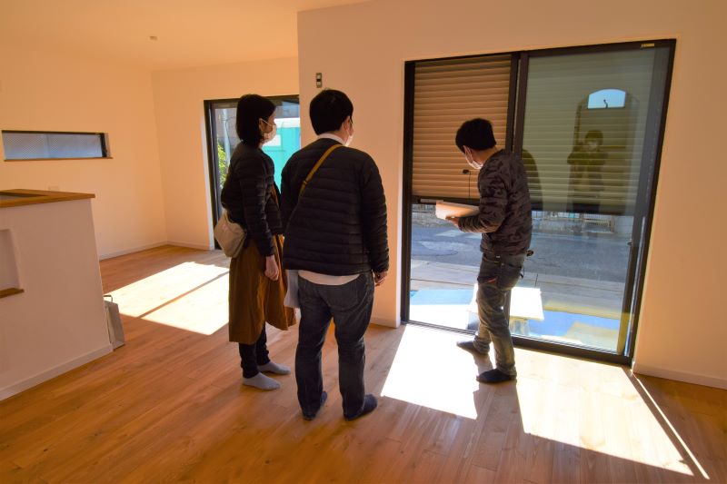 座間市ｔ様邸 施主検査が行われました