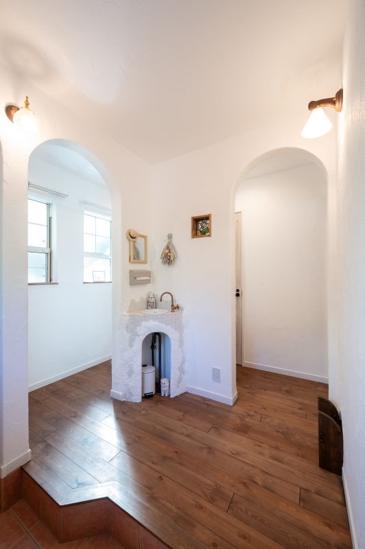 横須賀市H様邸 玄関洗面2