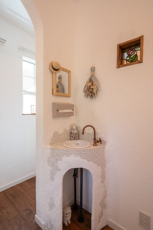 横須賀市H様邸 玄関洗面1