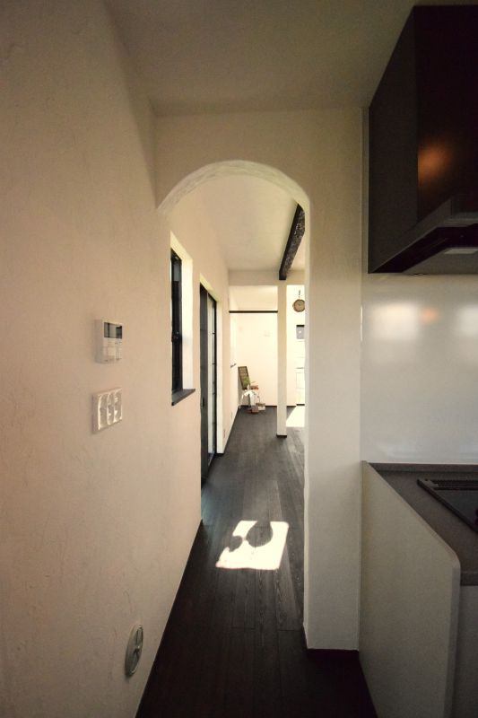 横須賀市H様邸 キッチン通路